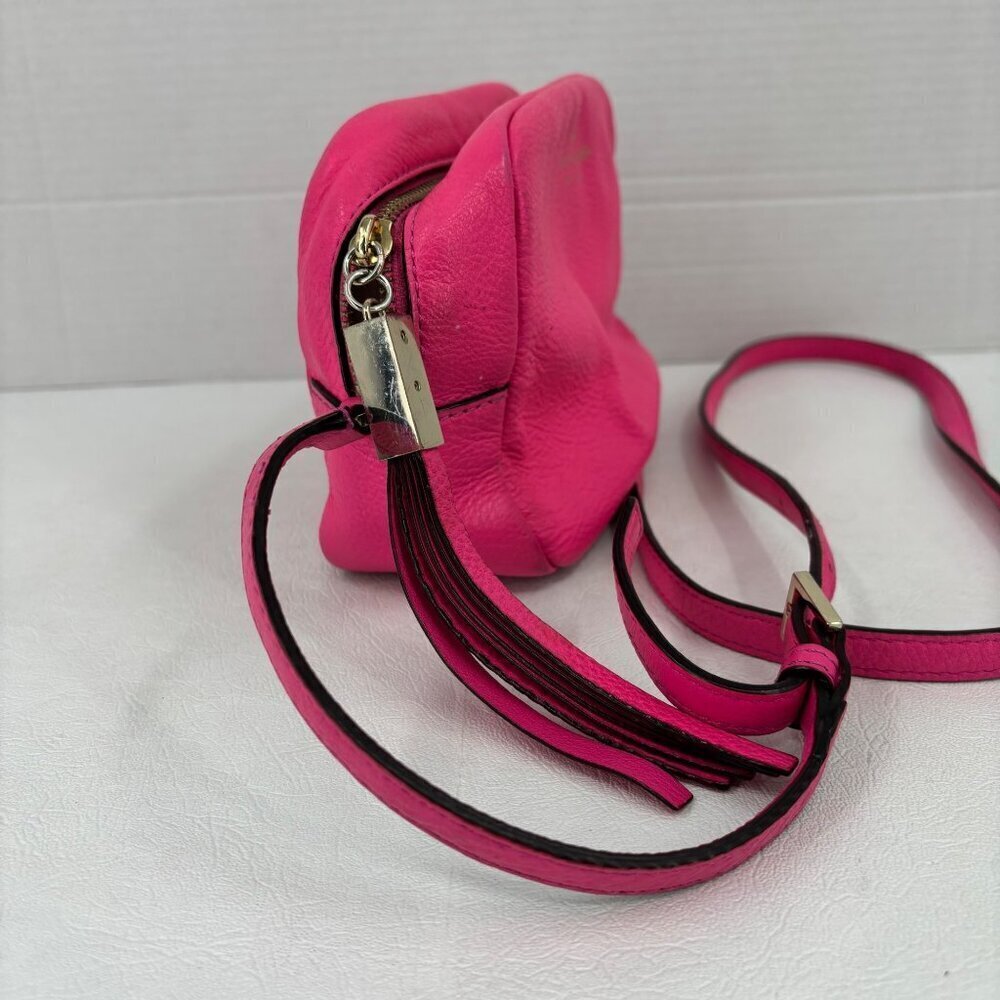 Kate Spade Mindy Crossbody Bag Pink Pebbled Leather Handbag Adjustable Strap - Picture 4 of 16